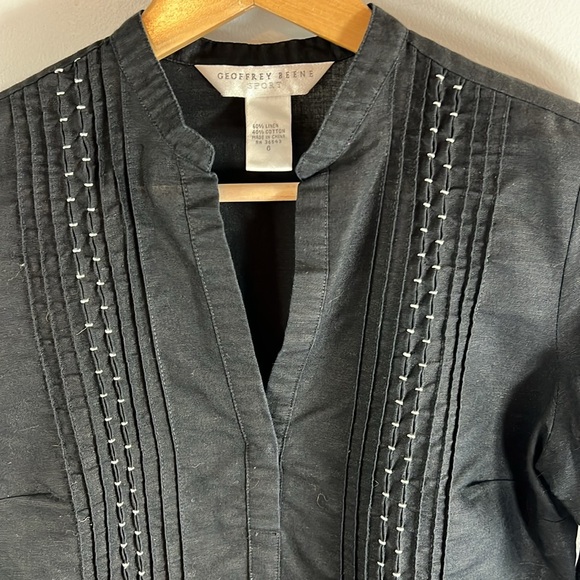 Geoffrey Beene Sport Line Blend Blouse Size 6 - Picture 2 of 9
